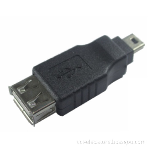USB A femea PARA USB Mini-B 5pin m Adaptador